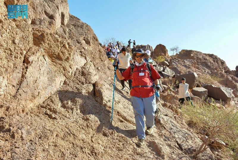 Hiking event held in Saudi to mark International Mountain Day